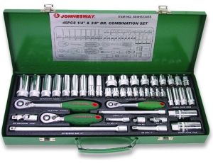 JONNESWAY ZESTAW KLUCZY   45el( 1/4