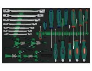 JONNESWAY ZESTAW NARZĘDZI 24el. WKŁADKA D71124SV