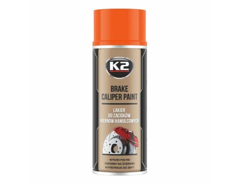 K2 BRAKE CALIPER SPRAY - POMARAŃCZOWY 400ML
