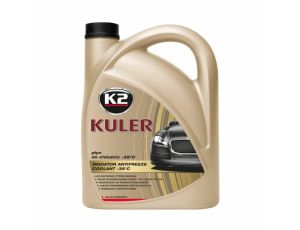 K2 CZERWONY PŁYN DO CHŁODNIC. KULER -35C 4L CZERWONY