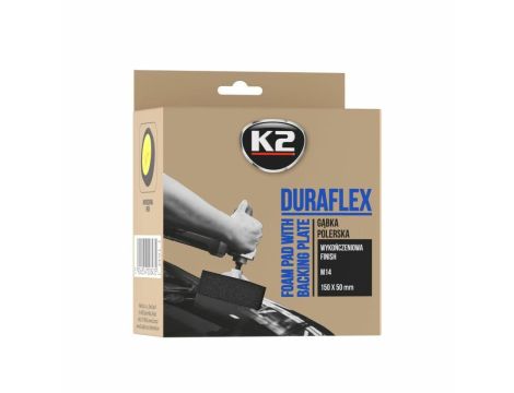K2 GĄBKA POLERSKA M14 DURAFLEX CZARNA