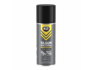 K2 GUMOWA POWŁOKA W SPRAY SILGUM czarny 400 ML