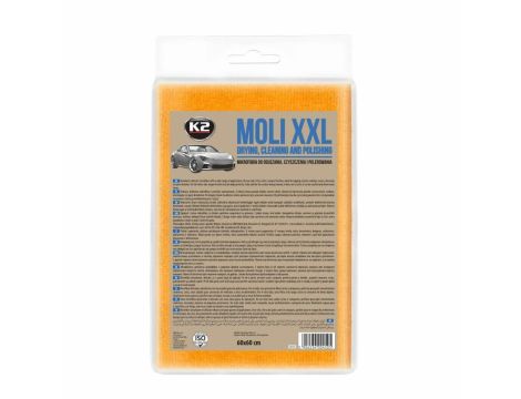 K2 MIKROWŁÓKNO ROZM 60x60cm XXL MOLI