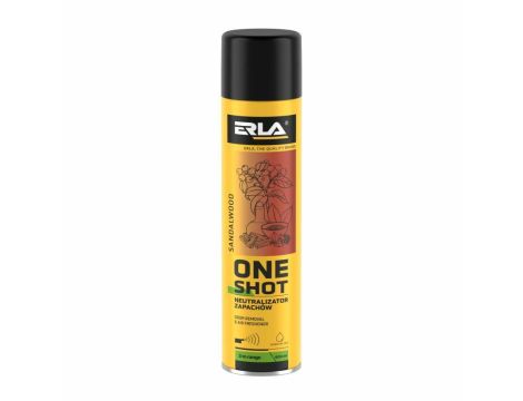 K2 NEUTRALIZATOR ZAPACHÓW SANDALWOOD  ERLA ONE SHOT 600 NEUTRALIZATOR ZAPACHÓW SANDALWOOD  600ML