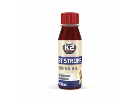 K2 OLEJ DO SILNIKÓW 2T STROKE OIL 100ML CZERWONY