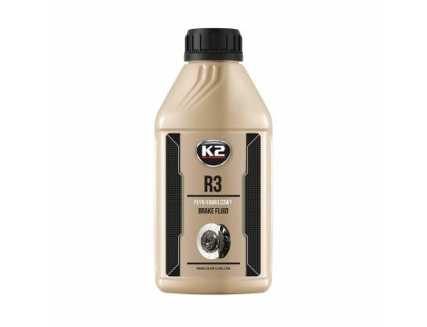 K2 PŁYN HAMULCOWY R3/DOT3 Z CERTYFIKATEM. R3/DOT 3 0,5 500G