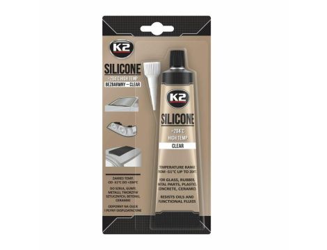 K2 PŁYNNA USZCZELKA SILIKON BEZBARWNY 85G