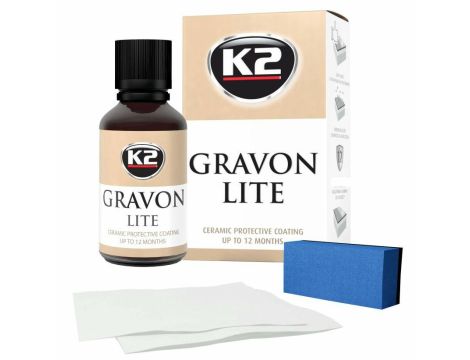 K2 POWŁOKA ZABEZPIECZAJĄCA LAKIER  GRAVON LITE 50 ML