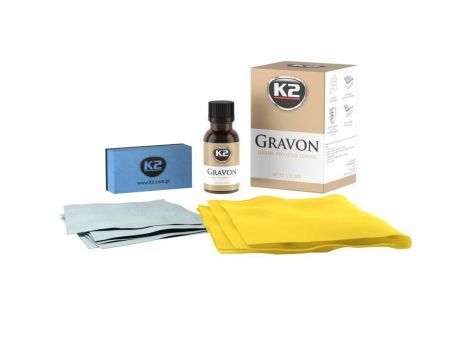 K2 POWŁOKA ZABEZPIECZAJĄCA LAKIER GRAVON SET 50ML