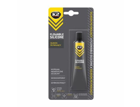 K2 SILIKON PŁYWAJĄCY WODOODPORNY SZYBKOSCHNĄCY FLOWABLE SILICONE 21G