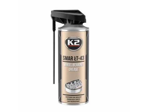 K2 SMAR DO ŁOŻYSK SPRAY ŁT-43 400 ML