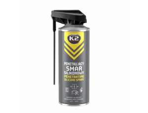 K2 SMAR SILIKONOWY BEZBARWNY DO GUM I PLASTIKÓW 400 ML