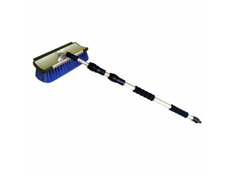 K2 SZCZOTKA TELESKOPOWA 2m Z DODATKOWĄ ŚCIĄGACZKĄ DO WODY