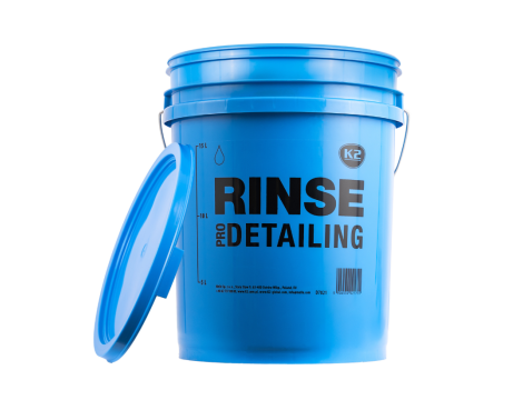 K2 WIADRO DETAILINGOWE 20 L NIEBIESKIE "RINSE"