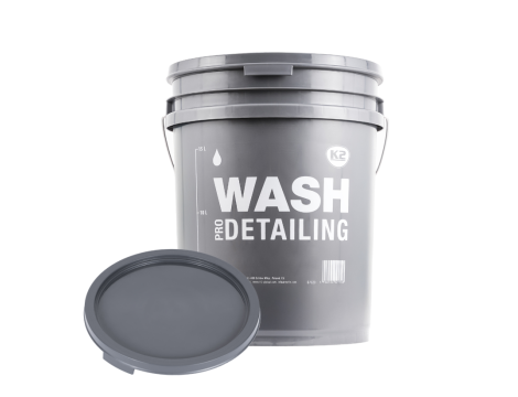 K2 WIADRO DETAILINGOWE 20 L SZARE "WASH"