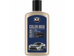 K2 WOSK KOLORYZUJĄCY NABŁYSZCZA I CHRONI COLOR MAX 250 GRANATOWY 250ML