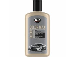 K2 WOSK KOLORYZUJĄCY NABŁYSZCZA I CHRONI COLOR MAX 250 SREBRNY 250ML