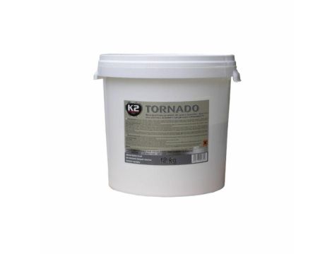 K2 ZAPACHOWY, NISKOPIENIĄCY PROSZEK DO PRANIA TAPICERKI PRZY POMOCY URZĄDZEŃ DOZUJĄCO-ODSYSAJĄCYCH. TORNADO PLUS  12KG