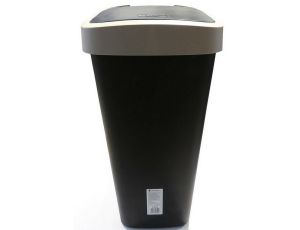 KEDEN KOSZ NA ŚMIECI COMPACTA Q 45L - JASNY BRĄZ / CZARNY