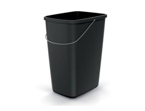 KEDEN KOSZ NA ŚMIECI COMPACTA Q BASIC 12L - CZARNY RECYKLING*