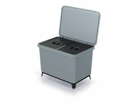 KEDEN KOSZ NA ŚMIECI SYSTEMA - SMOOTH GRAY