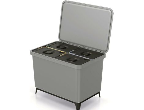 KEDEN KOSZ NA ŚMIECI SYSTEMA - SMOOTH GRAY