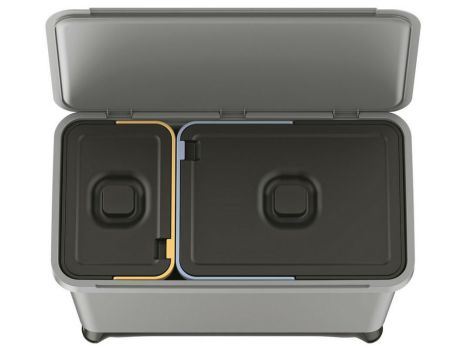 KEDEN KOSZ NA ŚMIECI SYSTEMA 23L + 10L - SMOOTH GRAY