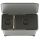 KEDEN KOSZ NA ŚMIECI SYSTEMA 23L + 10L - SMOOTH GRAY