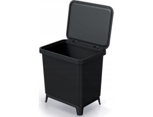 KEDEN KOSZ NA ŚMIECI SYSTEMA 30L - CZARNY RECYKLING