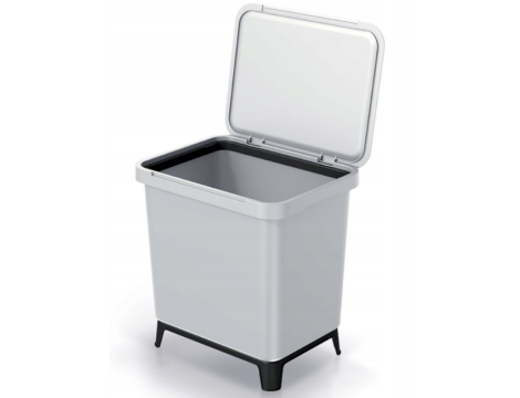 KEDEN KOSZ NA ŚMIECI SYSTEMA 30L - POPIELATY