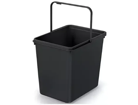 KEDEN KOSZ NA ŚMIECI SYSTEMA BASICA 23L - CZARNY RECYKLING