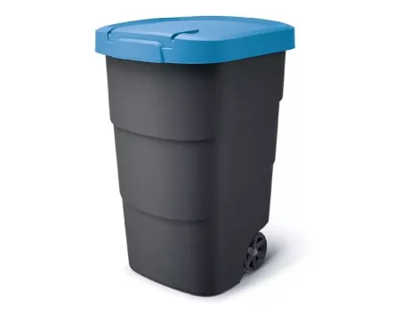 KEDEN KOSZ NA ŚMIECI WHEELER 110 L - NIEBIESKI