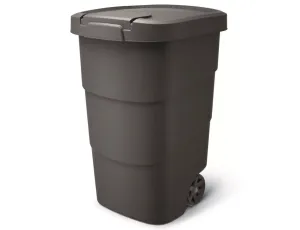 KEDEN KOSZ NA ŚMIECI WHEELER 95 L - CZARNY RECYKLING*