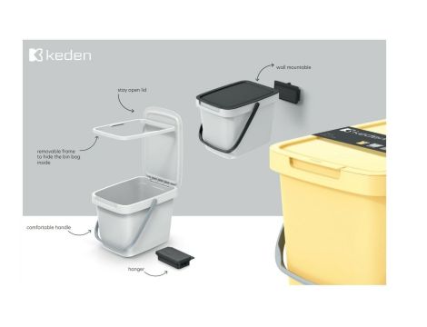 KEDEN KOSZ SYSTEMA Q COLLECT - JASNY ZIELONY