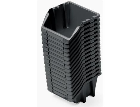 KISTENBERG KUWETY 10 BINEER SHORT 16szt. CZARNE 92x77x60mm