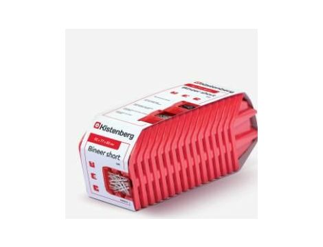 KISTENBERG KUWETY 10 BINEER SHORT 16szt. CZERWONE 92x77x60mm