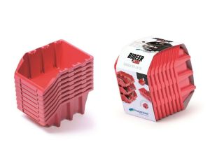 KISTENBERG KUWETY 12 BINEER SHORT 10szt. CZARNE 118x98x70mm