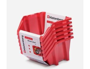 KISTENBERG KUWETY 22 BINEER SHORT 6szt. CZERWONE 214x198x133mm