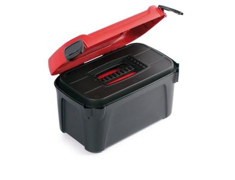 KISTENBERG ZESTAW SKRZYNEK NARZĘDZIOWYCH SMART 2W1 12"+16" CZERWONY