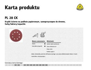 K.KRĄŻEK 125 PL28CK 50szt.  80 OTW. GLS5