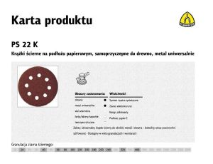 K.KRĄŻEK 125 PS22K 50szt. 320  GLS5 .