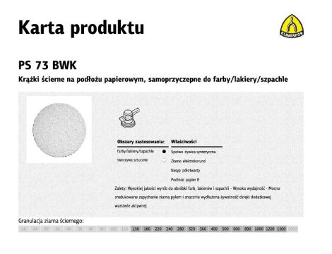 K.KRĄŻEK 125 PS73BWK 100szt. gr.600