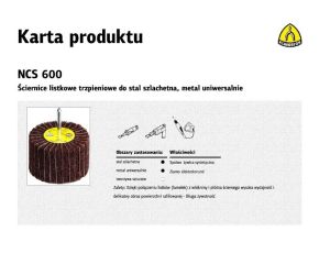 K.ŚCIERNICA LT.50*30*6 NCS600 P100... MEDIUM