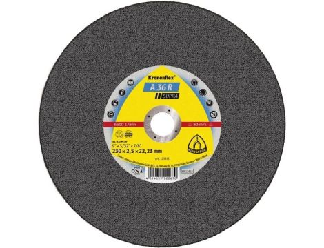 K.TARCZA MET 125mm x 2,0mm x 22,2mm  A36R Supra INOX - 2