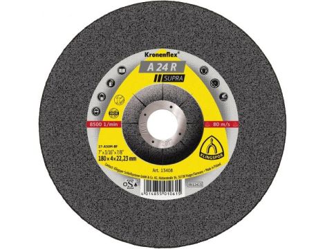 K.TARCZA SZLIF.125mm x 6,0mm x 22,2mm A24 Supra . - 2