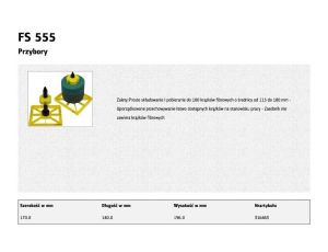 K.ZASOBNIK KRĄŻKÓW FIBROWYCH FS555