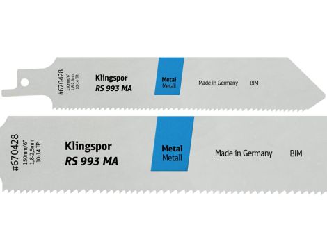 K.BRZESZCZOT DO PIŁY SZABLASTEJ 225x25,4x0,9mm RS 993 MA /5szt. - 3
