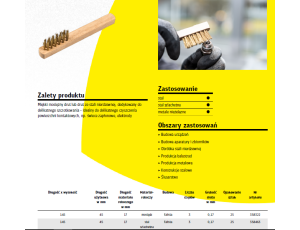 K.SZCZOTKA DO ŚWIEC ZAPŁONOWYCH BHZ600 DRUT NIERDZEWNY