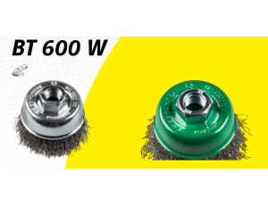 K.SZCZOTKA GARNKOWA  80mm M14 BT600W DRUT FALISTY