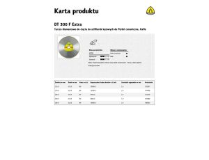 K.TARCZA DIAM.PEŁ.200mm x 1,6mm x 30/25,4mm   DT300F CERAMIKA. - image 2